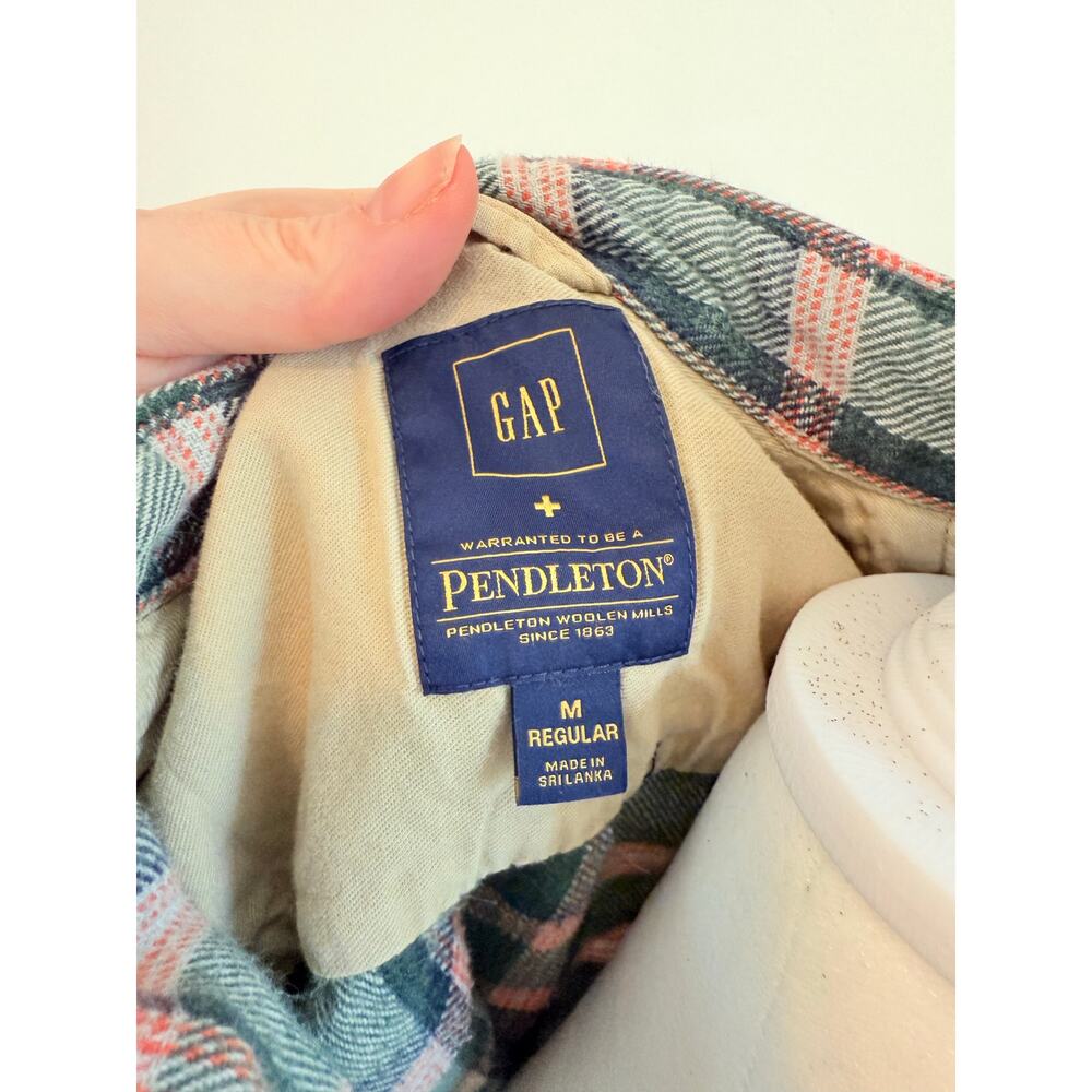 Rare Gap X Pendleton Flannel Medium - image 8